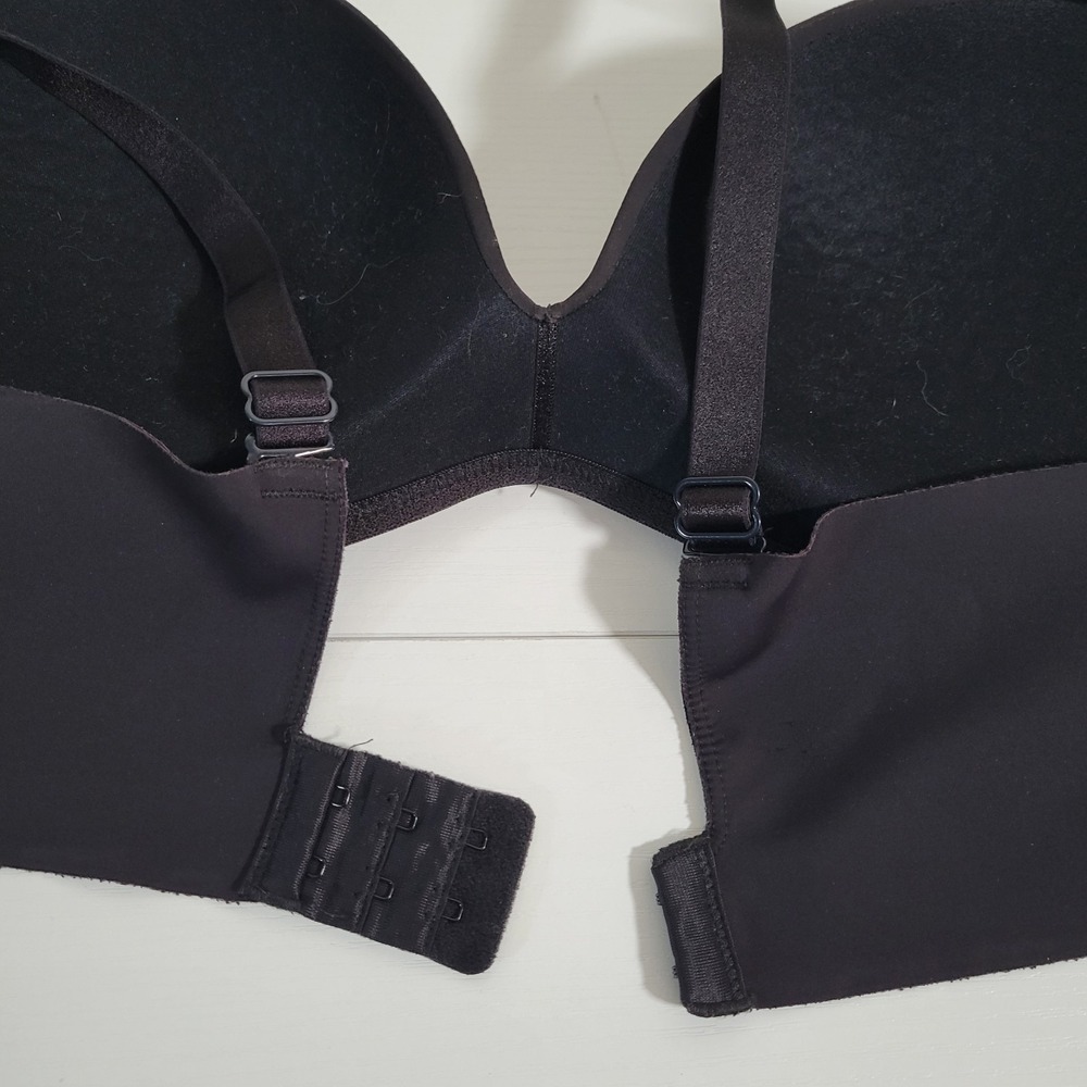 Maidenform T-Shirt Bra 38B Black Women's Wireless Lightly Padded SE1189 1910 - Picture 3 of 6